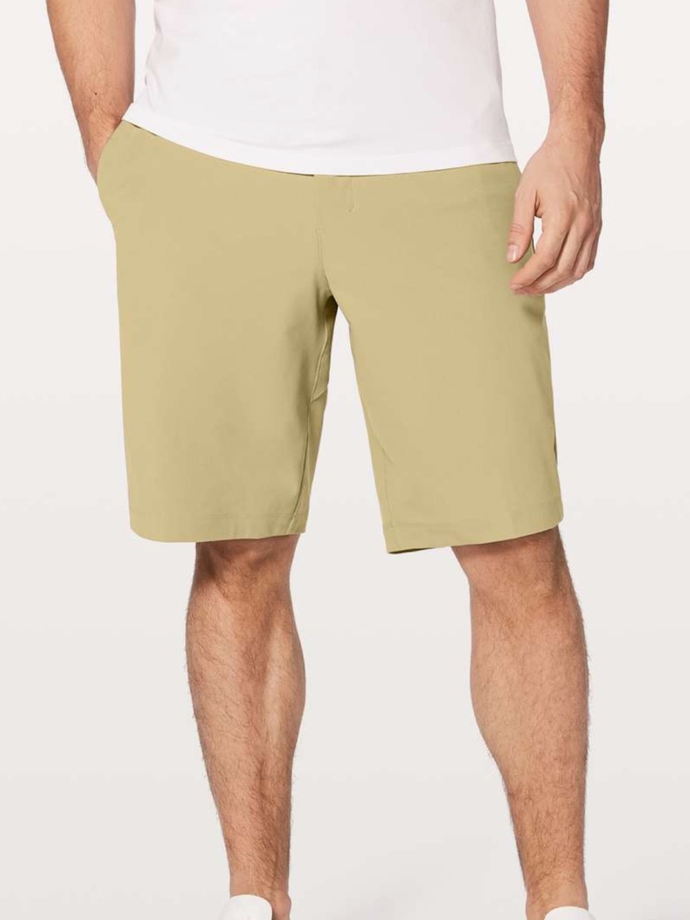 Lululemon Commission Short Relaxed *Warpstreme 11" in Tofino Sand sz 30